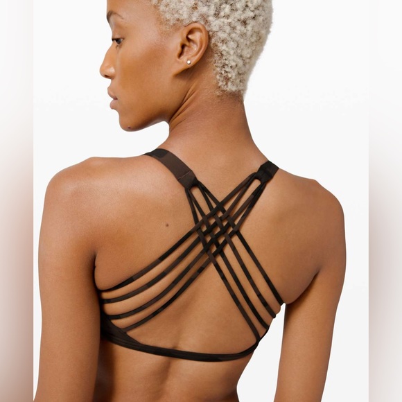 Lululemon size for brown camo sports bra - Picture 2 of 7